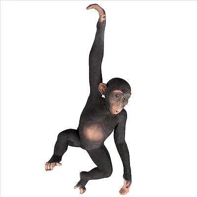 Design Toscano 37" Hanging Jungle Monkey Statue