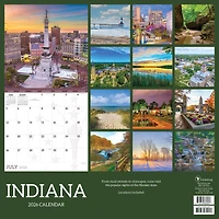 2026 Indiana Wall Calendar
