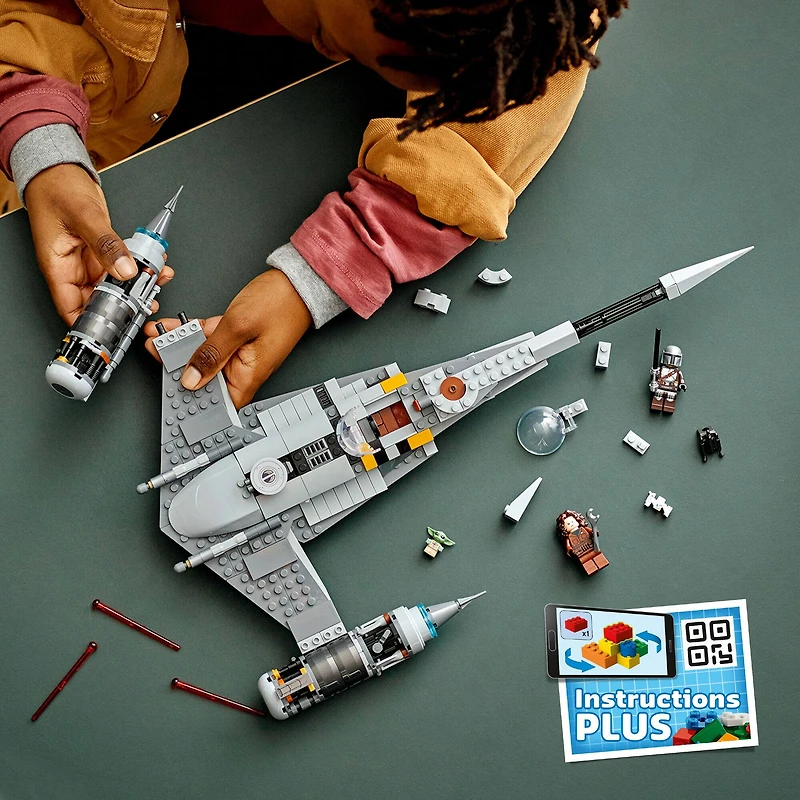 LEGO® Star Wars™ The Mandalorian’s N-1 Starfighter™ 75325 Building Kit (412 Pieces)