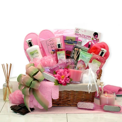 Sweet Blooms Spa Gift Basket