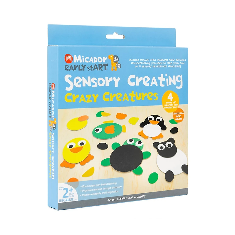 Micador early stART Crazy Creatures Sensory Creating Pack