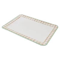 9" x 13" & White Gingham Paper Trays
