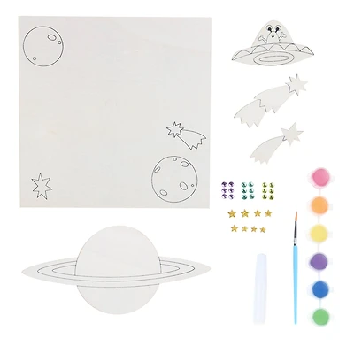 Space Wood Scene Craft Kit by Creatology™