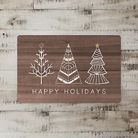 Happy Holidays Floor Mat