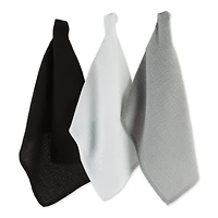 DII® Mixed Neutrals Recycled Cotton Waffle Dishtowels, 6ct.