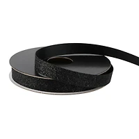 3/8" x 4yd. Black Glitter Ribbon by Celebrate It® Halloween