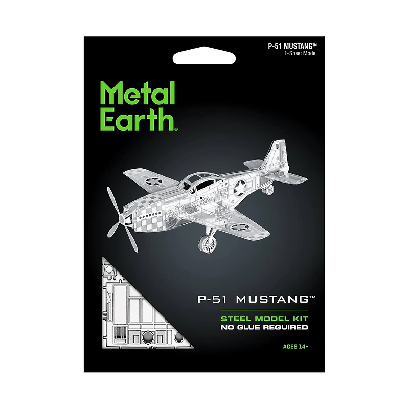 Metal Earth® P-51 Mustang 3D Metal Model Kit