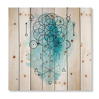 Designart - Symbol of Alchemy and Sacred Geometry I