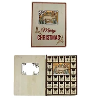 Santa's Workshop 9" Merry Christmas Advent Book