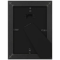 WallsThatSpeak Black Picture Frame with Easel and Glass