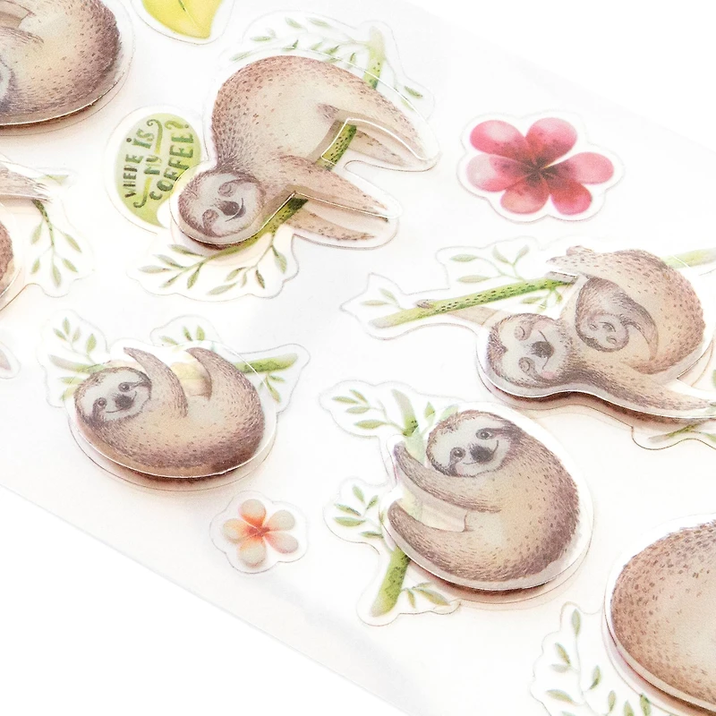 Sloth Dimensional Stickers by Recollections™