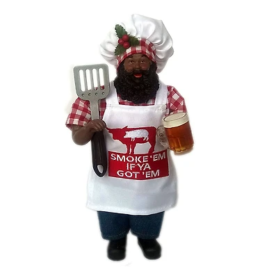 Santa's Workshop 12" Pit Master Santa