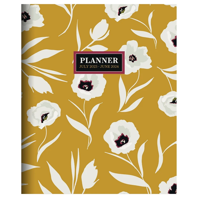 TF Publishing 2023-2024 Field of Goldenrod Large Monthly Planner