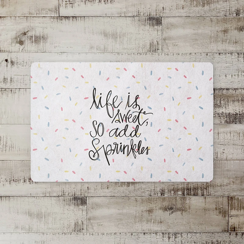 Add Sprinkes 27" x 18" Floor Mat