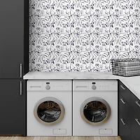 Surface Style Dog Doodle Ink Peel & Stick Wallpaper