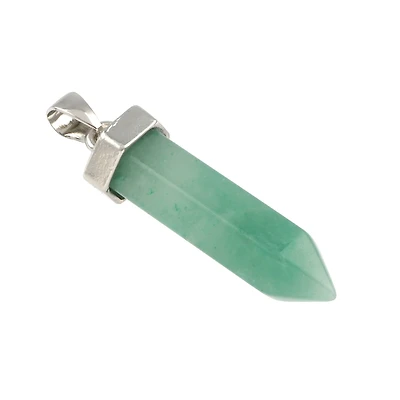 Green Aventurine Prism Pendant by Bead Landing™