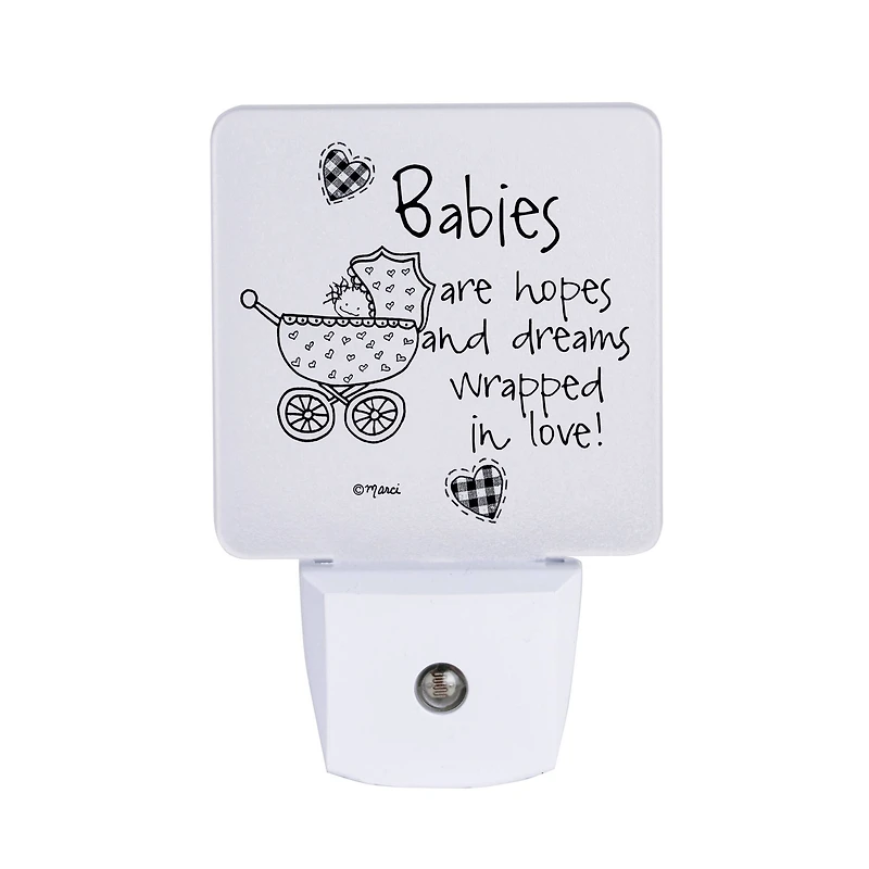 Marci Art Babies Are Hopes Night Light