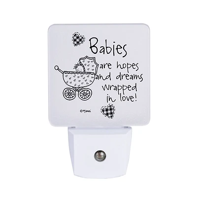 Marci Art Babies Are Hopes Night Light