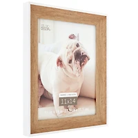 Home 11" x 14" White & Natural Picture Frame by Studio Décor®