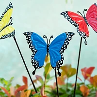 Glitzhome® 22" Metal Butterfly Picks, 3ct.