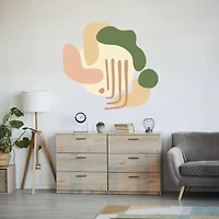 WallPops Very Gay Paint Soft Amoeba Modular Mural Peel & Stick Wall Decals