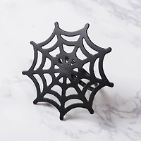 Black Spider Web Napkin Ring Set, 6ct.