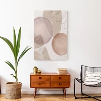 Blush Doodles 24" x 36" Canvas Wall Art