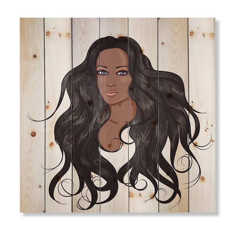 Designart - Portrait Of African American Woman XV