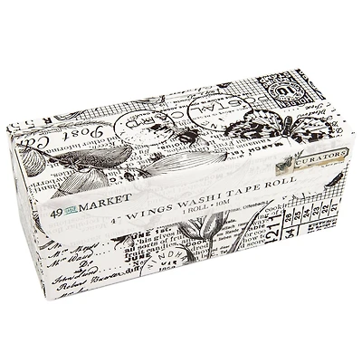 49 And Market Curators Essential 4" Wings Washi Tape Roll