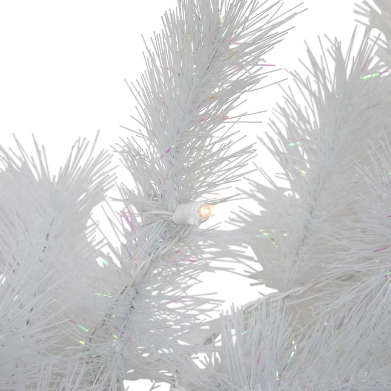 9ft. Warm White LED Artificial Christmas Alaskan Pine Garland