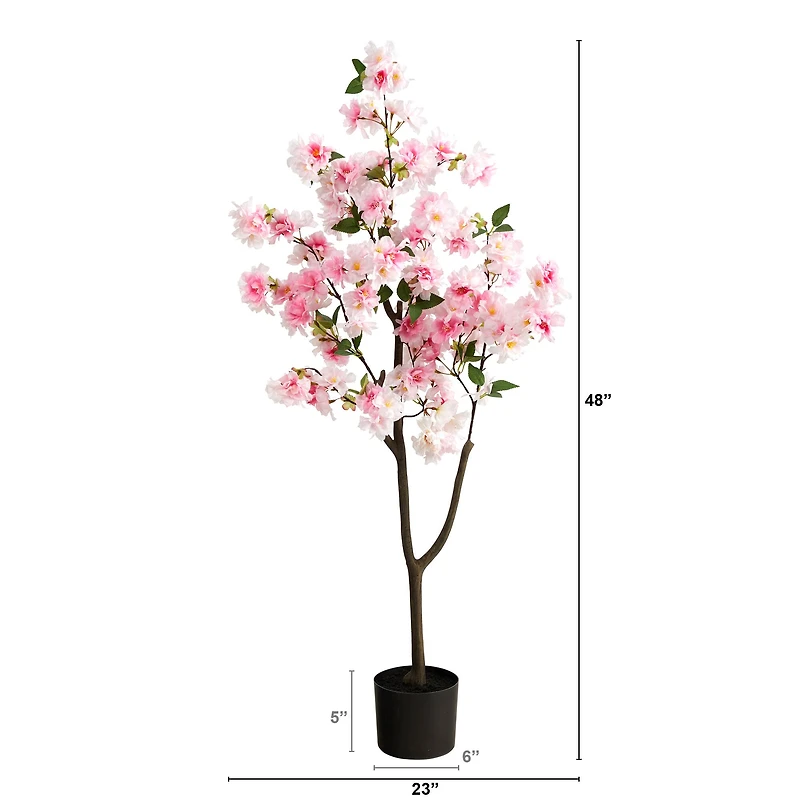 4ft. Potted Cherry Blossom Artificial Tree