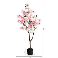 4ft. Potted Cherry Blossom Artificial Tree