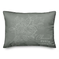 Green Botanticals 14" x 20" Throw Pillow