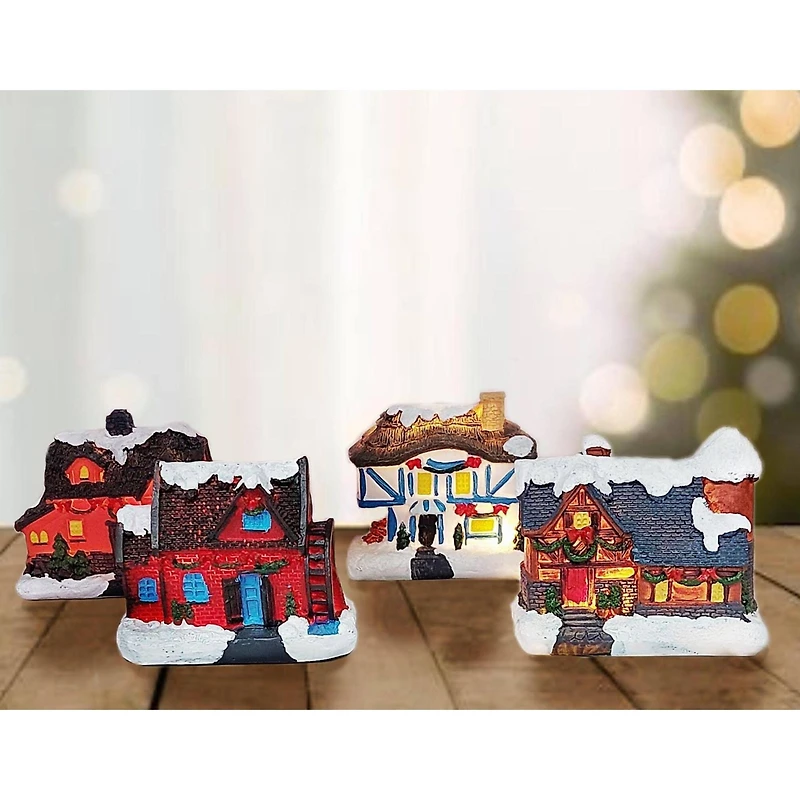 Wizardi Christmas Village House Set