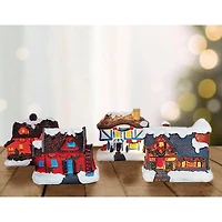 Wizardi Christmas Village House Set