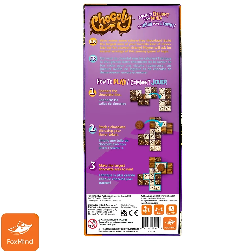 FoxMind Games Chocoly Board Game