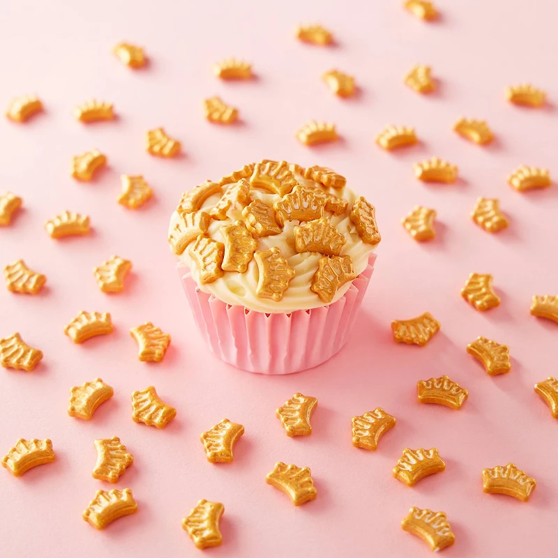 Sweet Tooth Fairy® Gold Crown Candy Shapes