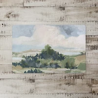 18" x 27" Navy Choppy Landscape Floor Mat