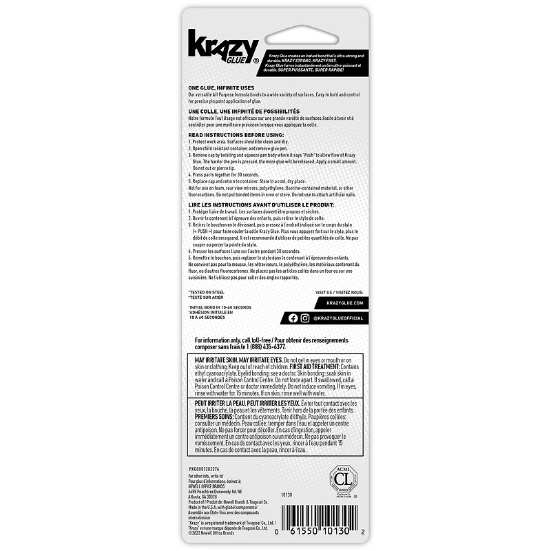 Krazy Glue® All Purpose Super Glue Precision Pen