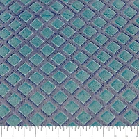 Feldman Blue Lattice Minky Fabric
