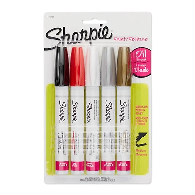 Sharpie® Oil-Based Paint Markers, Medium Point Basic Set