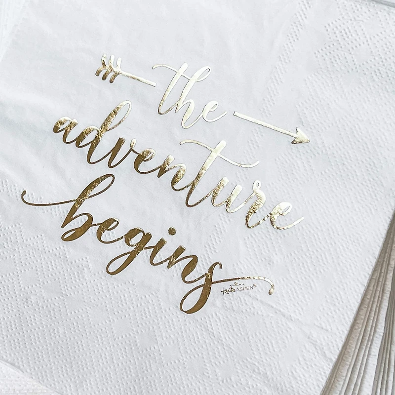 Kate Aspen The Adventure Begins Party Tableware Set, 72ct.