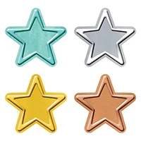 Trend Enterprises® I Heart Metal Stars Classic Accents® Variety Pack, 3 Packs of 36