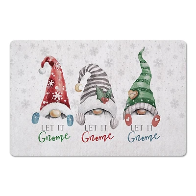 Let It Gnome 27x18 Floor Mat
