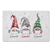 Let It Gnome 27x18 Floor Mat