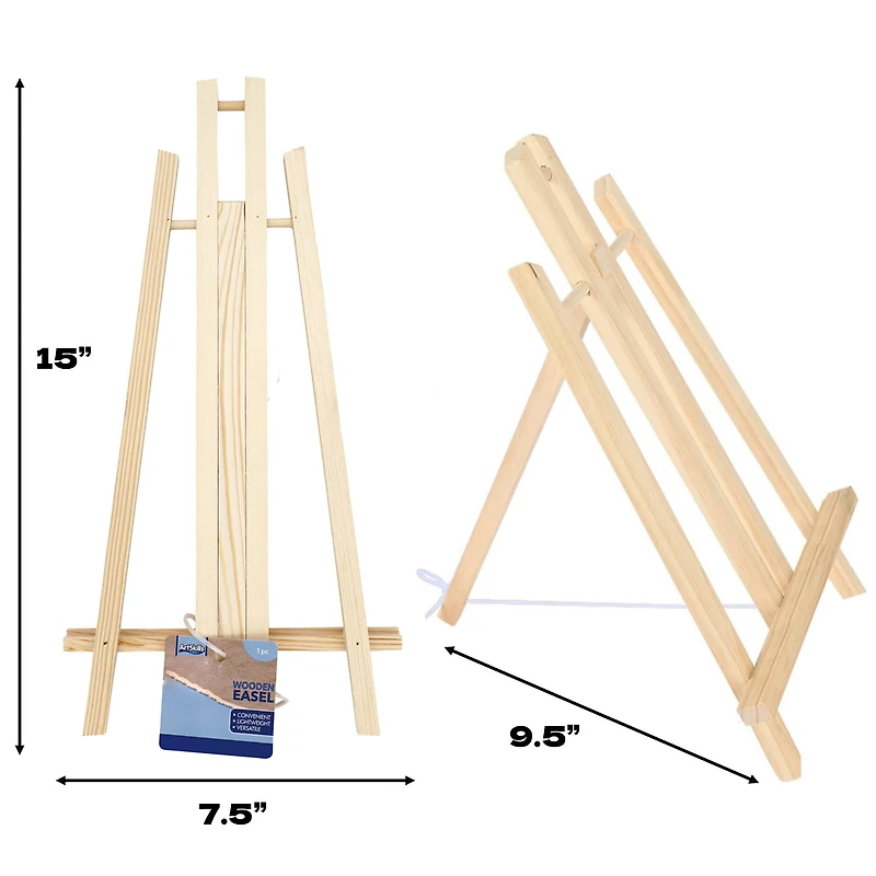ArtSkills® Folding Wood Desktop Easel