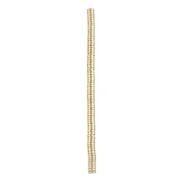 12 Pack: Gold Large Hole Metal Disc Spacer Beads by Bead Landing™