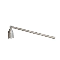 Hello Honey® Pewter Finish Iron Flower Candle Snuffer