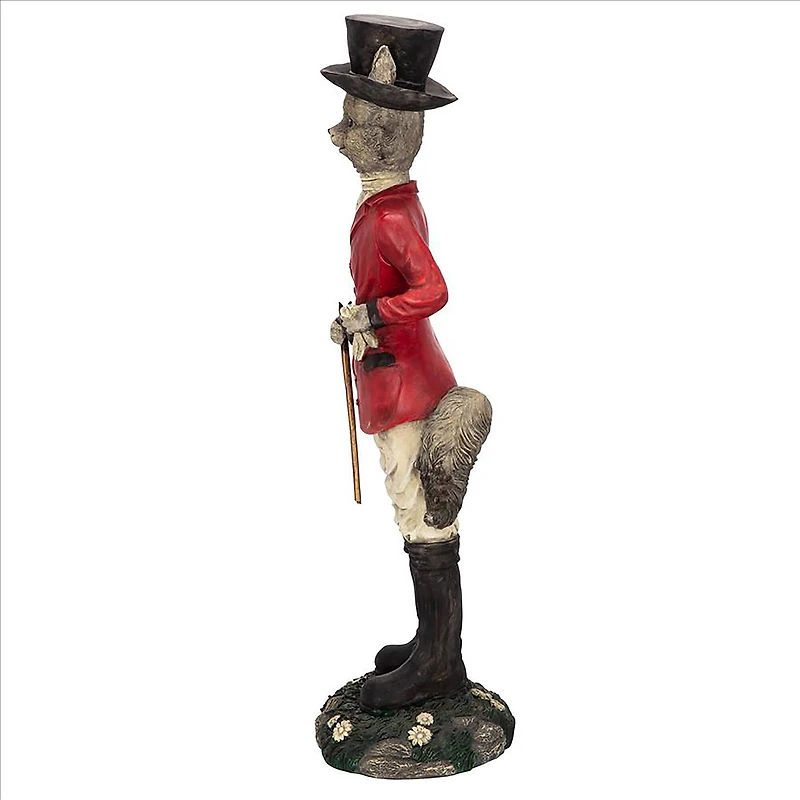 Design Toscano 26.5" Tally-Ho Equestrian Fox Hunt Statue