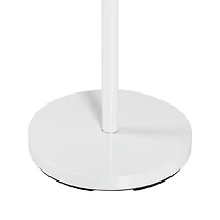 Honey Can Do 69.3" White Freestanding Corner Coat Rack 